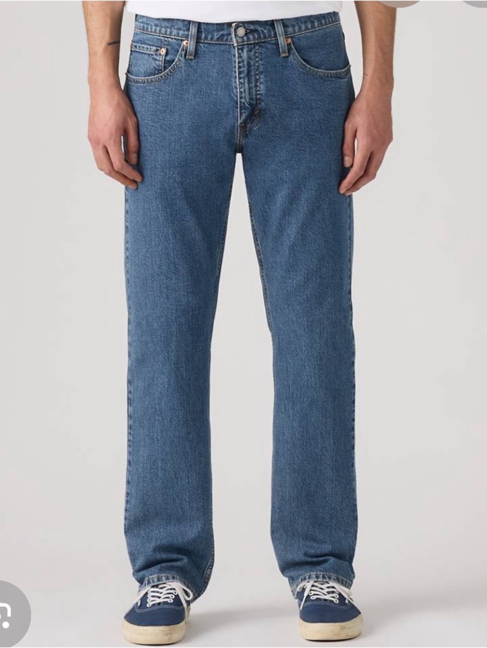 LEVIS 505 EUC Straight Regular Mid Rise Jeans 32x32”